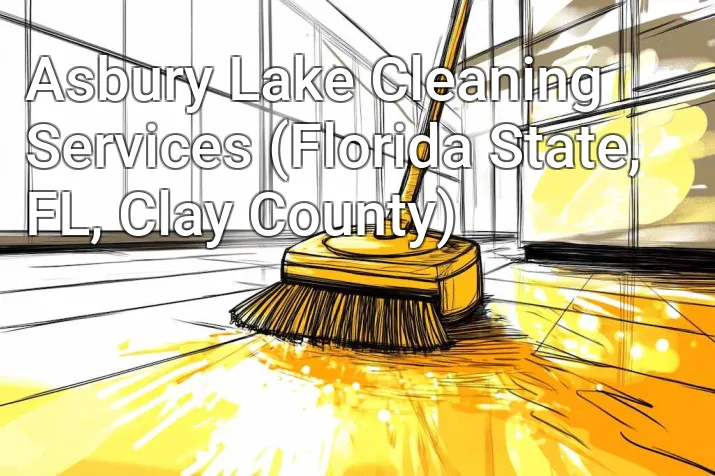 Asbury Lake Cleaning Services (Florida State, FL, Clay County)