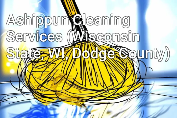 Ashippun Cleaning Services (Wisconsin State, WI, Dodge County)