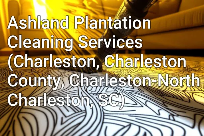 Ashland Plantation Cleaning Services (Charleston, Charleston County, Charleston-North Charleston, SC)
