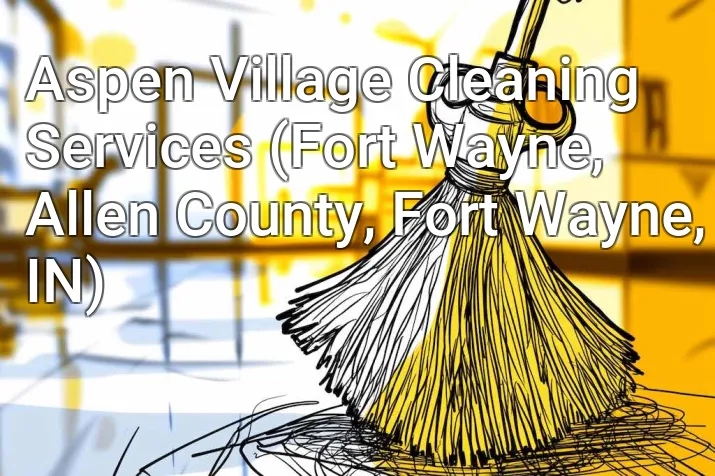 Aspen Village Cleaning Services (Fort Wayne, Allen County, Fort Wayne, IN)
