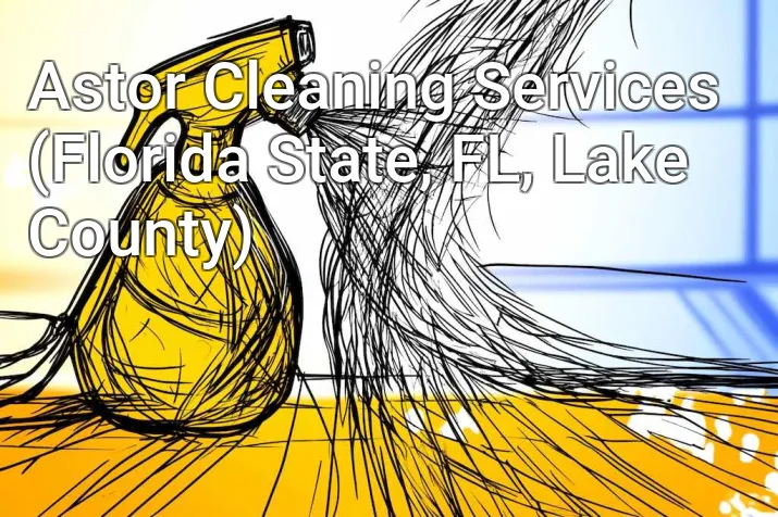 Astor Cleaning Services (Florida State, FL, Lake County)