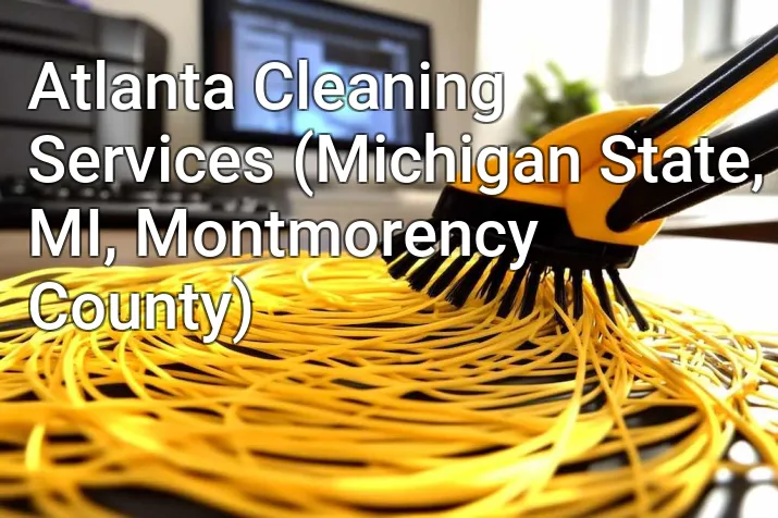 Atlanta Cleaning Services (Michigan State, MI, Montmorency County)