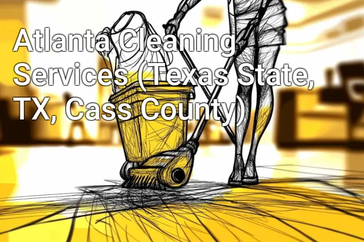 Atlanta Cleaning Services (Texas State, TX, Cass County)