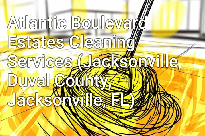 Atlantic Boulevard Estates Cleaning Services (Jacksonville, Duval County, Jacksonville, FL)