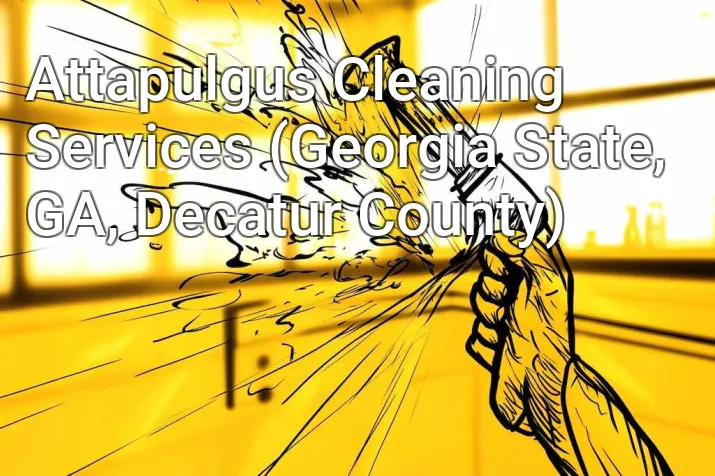 Attapulgus Cleaning Services (Georgia State, GA, Decatur County)