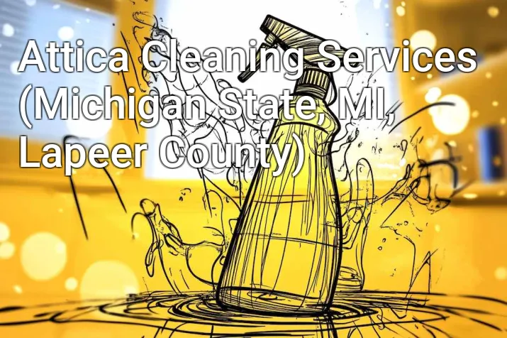 Attica Cleaning Services (Michigan State, MI, Lapeer County)