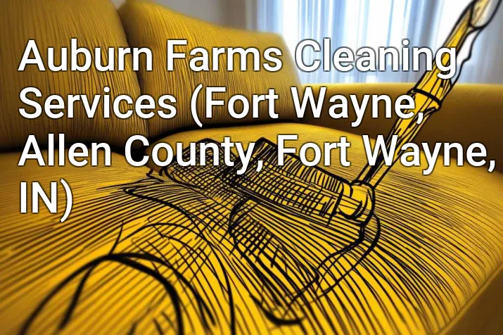 Auburn Farms Cleaning Services (Fort Wayne, Allen County, Fort Wayne, IN)
