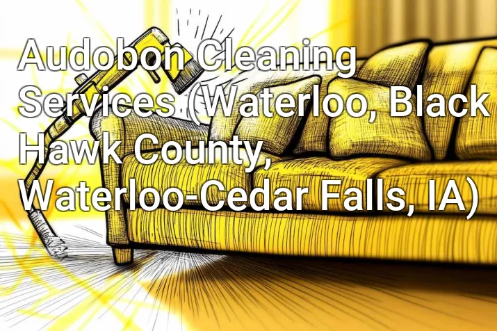Audobon Cleaning Services (Waterloo, Black Hawk County, Waterloo-Cedar Falls, IA)