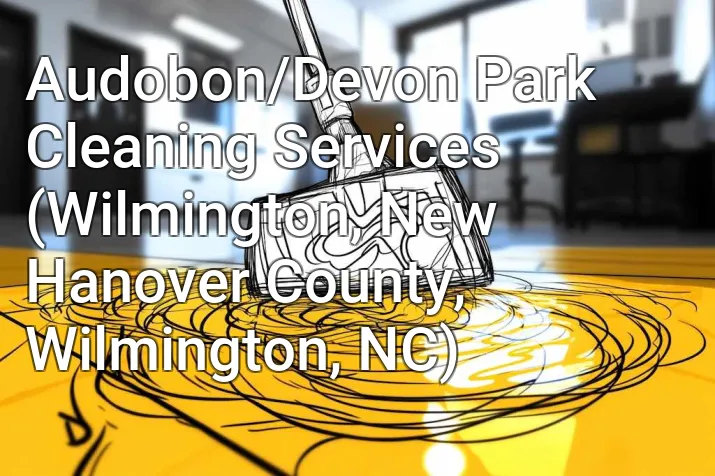 Audobon/Devon Park Cleaning Services (Wilmington, New Hanover County, Wilmington, NC)