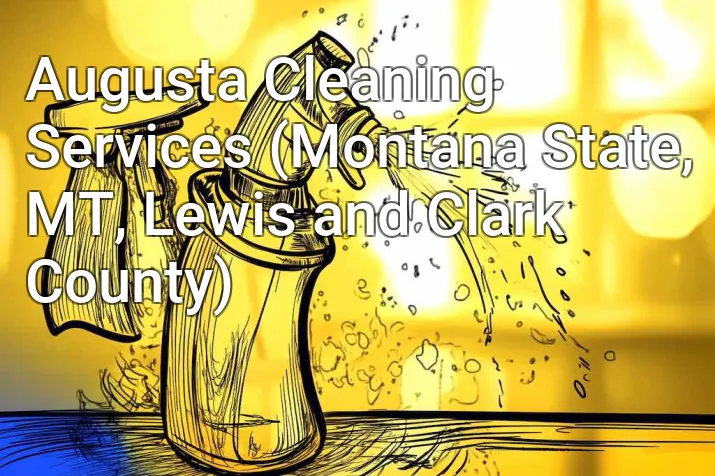 Augusta Cleaning Services (Montana State, MT, Lewis and Clark County)
