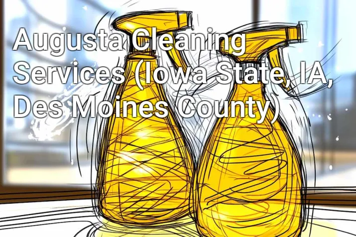 Augusta Cleaning Services (Iowa State, IA, Des Moines County)