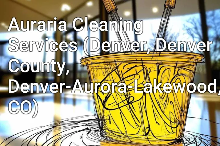 Auraria Cleaning Services (Denver, Denver County, Denver-Aurora-Lakewood, CO)