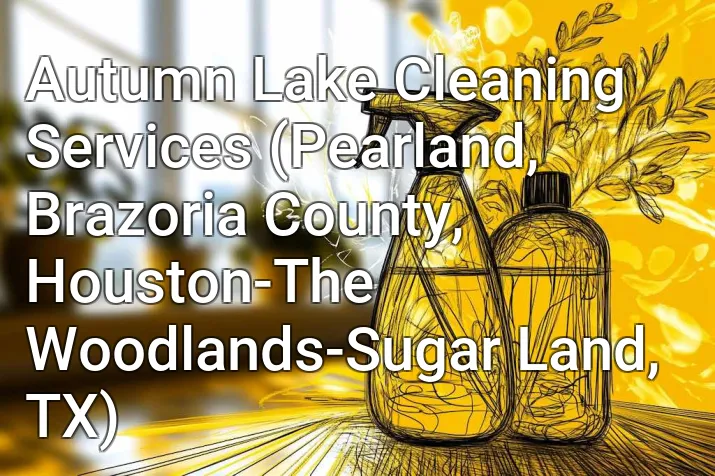 Autumn Lake Cleaning Services (Pearland, Brazoria County, Houston-The Woodlands-Sugar Land, TX)