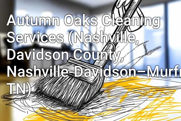 Autumn Oaks Cleaning Services (Nashville, Davidson County, Nashville-Davidson–Murfreesboro–Franklin, TN)