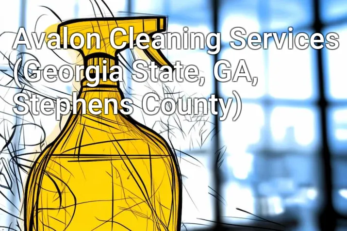 Avalon Cleaning Services (Georgia State, GA, Stephens County)