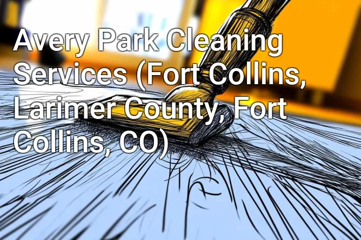 Avery Park Cleaning Services (Fort Collins, Larimer County, Fort Collins, CO)