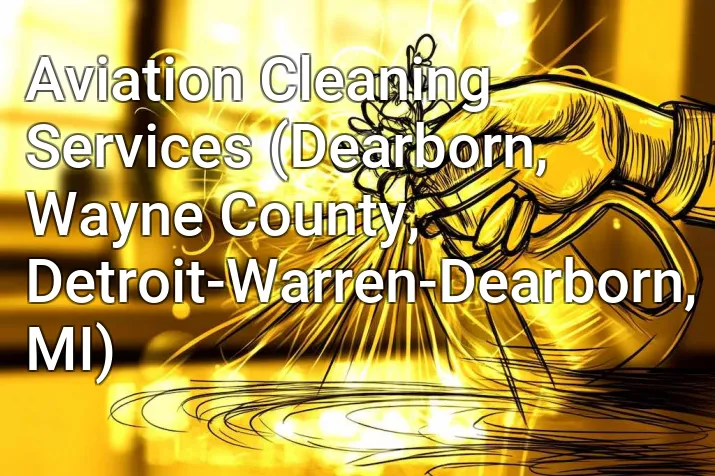 Aviation Cleaning Services (Dearborn, Wayne County, Detroit-Warren-Dearborn, MI)