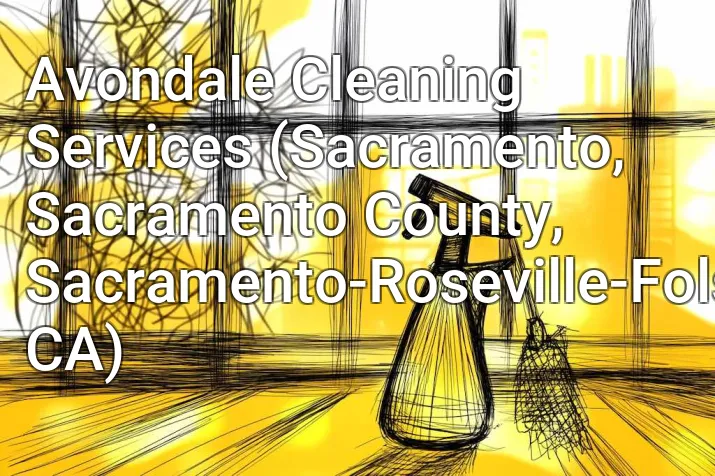 Avondale Cleaning Services (Sacramento, Sacramento County, Sacramento-Roseville-Folsom, CA)
