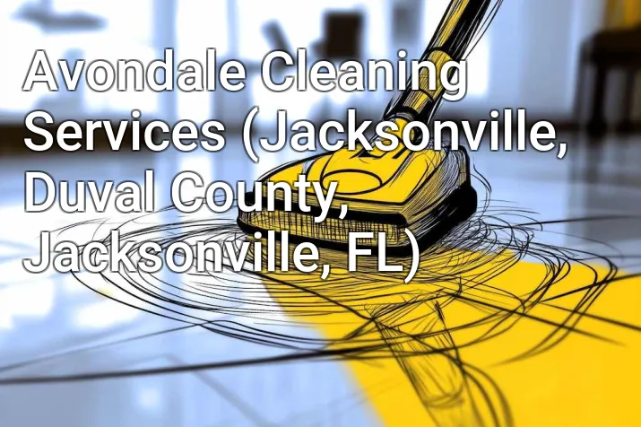 Avondale Cleaning Services (Jacksonville, Duval County, Jacksonville, FL)