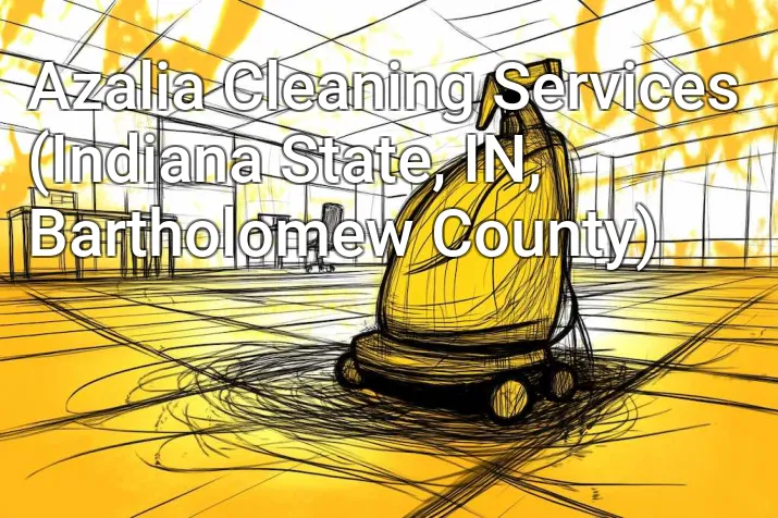 Azalia Cleaning Services (Indiana State, IN, Bartholomew County)