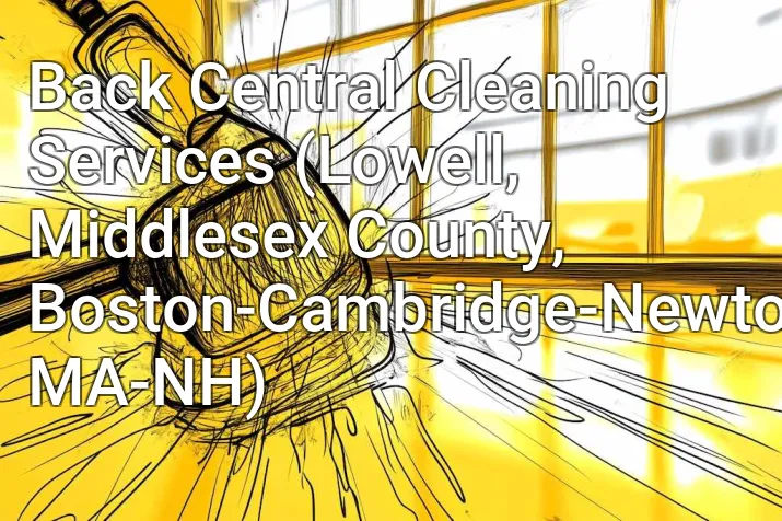 Back Central Cleaning Services (Lowell, Middlesex County, Boston-Cambridge-Newton, MA-NH)