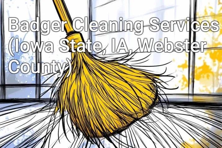 Badger Cleaning Services (Iowa State, IA, Webster County)