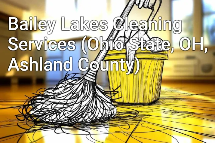 Bailey Lakes Cleaning Services (Ohio State, OH, Ashland County)