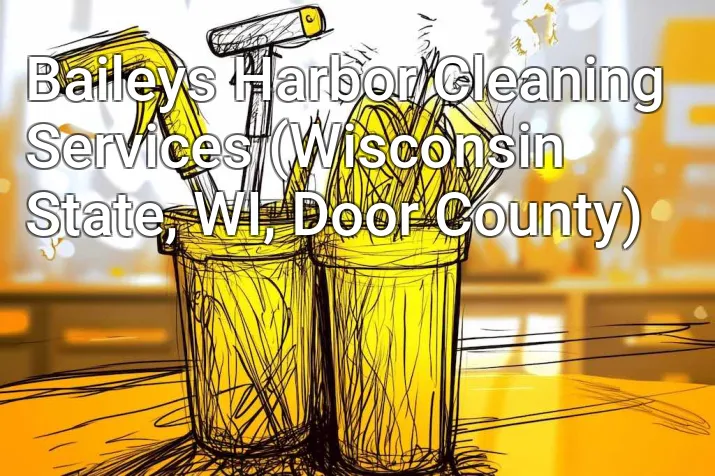 Baileys Harbor Cleaning Services (Wisconsin State, WI, Door County)