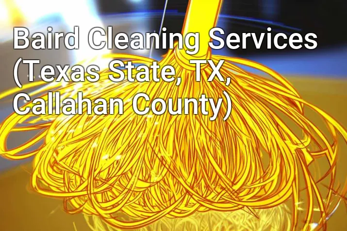 Baird Cleaning Services (Texas State, TX, Callahan County)