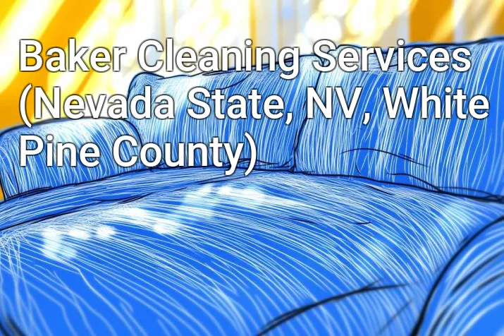 Baker Cleaning Services (Nevada State, NV, White Pine County)