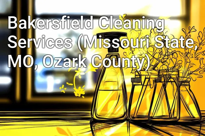 Bakersfield Cleaning Services (Missouri State, MO, Ozark County)