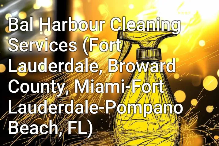 Bal Harbour Cleaning Services (Fort Lauderdale, Broward County, Miami-Fort Lauderdale-Pompano Beach, FL)