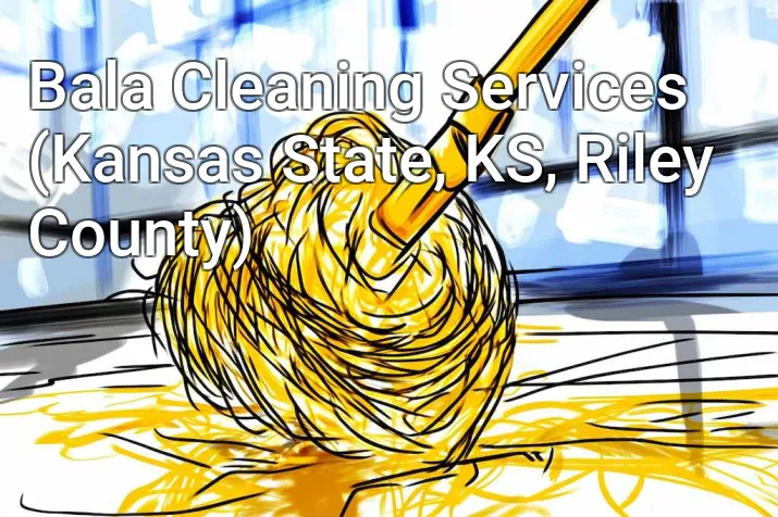 Bala Cleaning Services (Kansas State, KS, Riley County)
