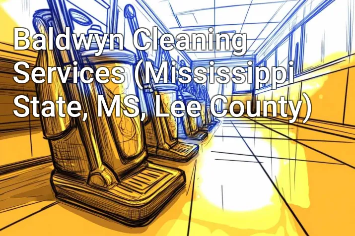 Baldwyn Cleaning Services (Mississippi State, MS, Lee County)
