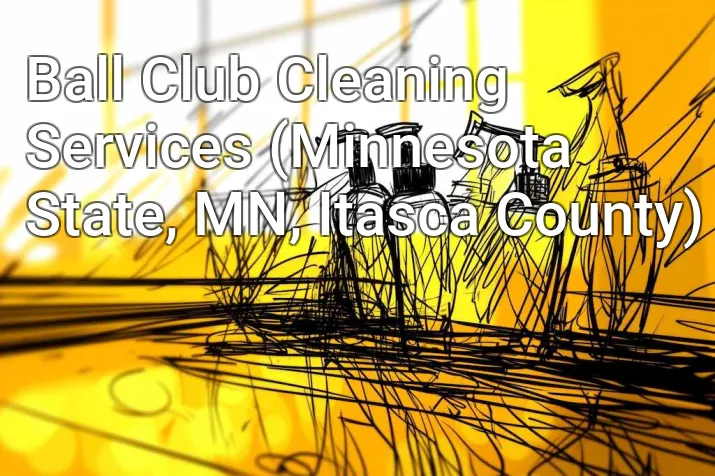 Ball Club Cleaning Services (Minnesota State, MN, Itasca County)
