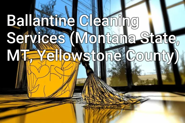Ballantine Cleaning Services (Montana State, MT, Yellowstone County)