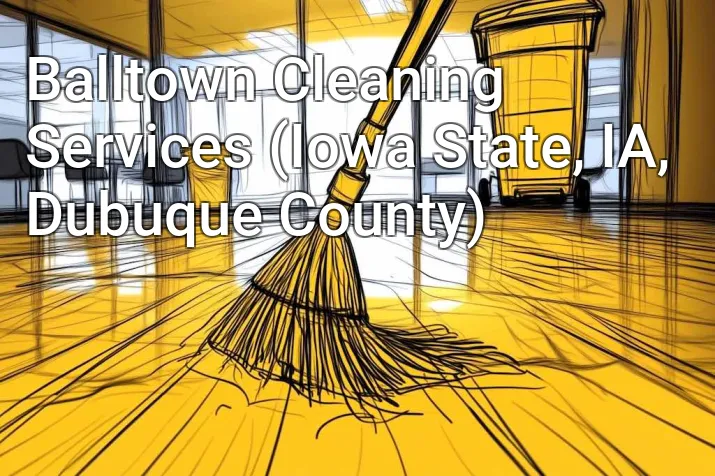 Balltown Cleaning Services (Iowa State, IA, Dubuque County)