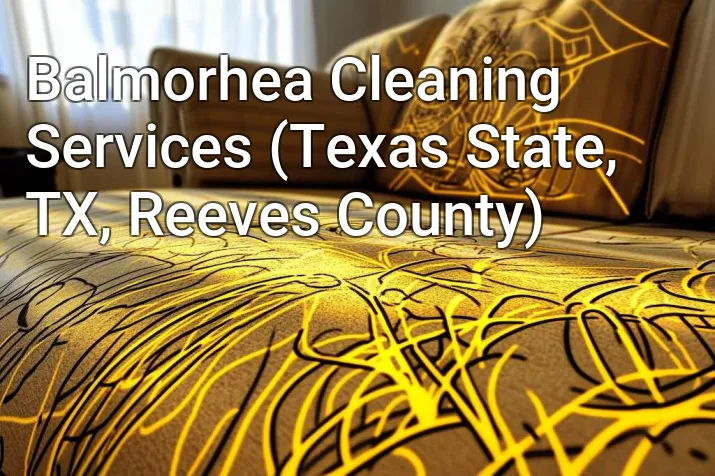 Balmorhea Cleaning Services (Texas State, TX, Reeves County)