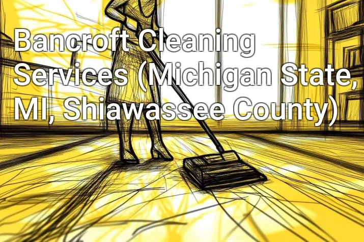 Bancroft Cleaning Services (Michigan State, MI, Shiawassee County)
