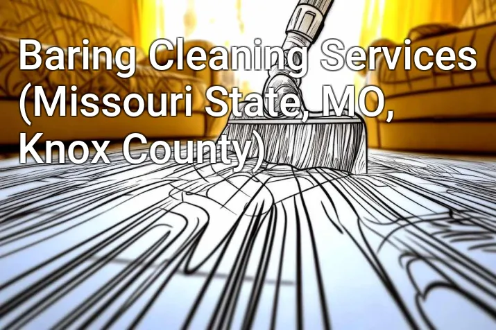 Baring Cleaning Services (Missouri State, MO, Knox County)