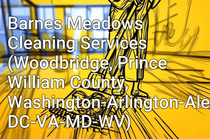 Barnes Meadows Cleaning Services (Woodbridge, Prince William County, Washington-Arlington-Alexandria, DC-VA-MD-WV)