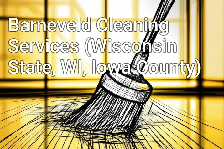 Barneveld Cleaning Services (Wisconsin State, WI, Iowa County)