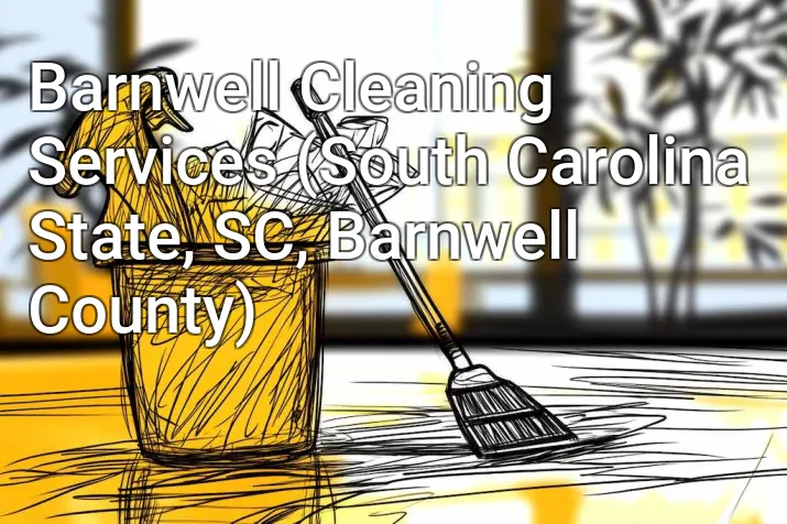 Barnwell Cleaning Services (South Carolina State, SC, Barnwell County)