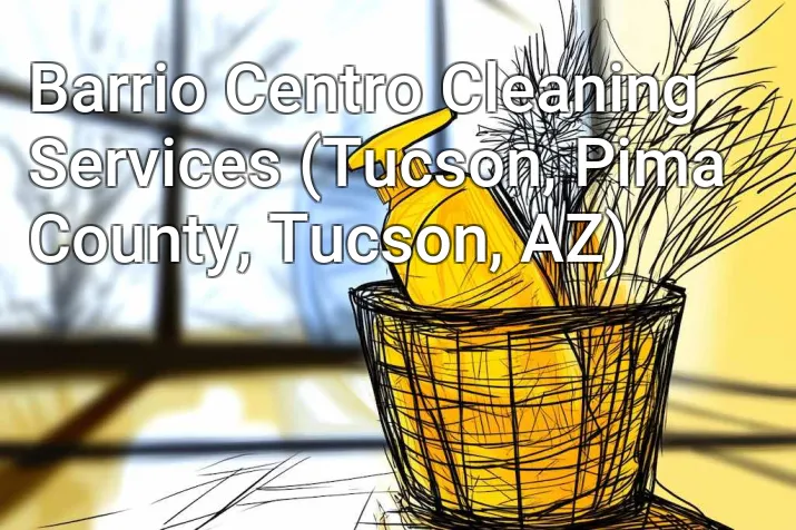 Barrio Centro Cleaning Services (Tucson, Pima County, Tucson, AZ)