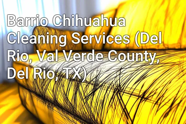 Barrio Chihuahua Cleaning Services (Del Rio, Val Verde County, Del Rio, TX)