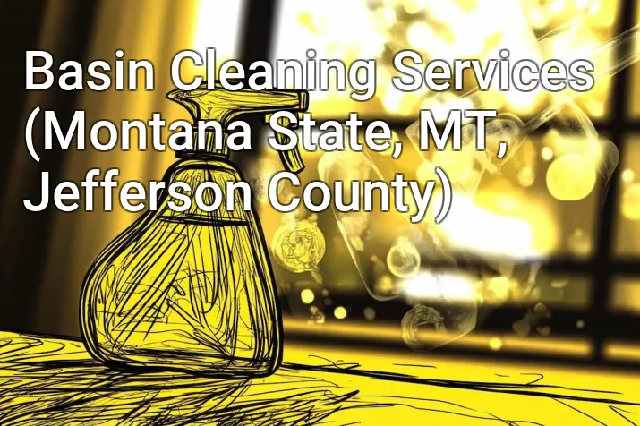 Basin Cleaning Services (Montana State, MT, Jefferson County)