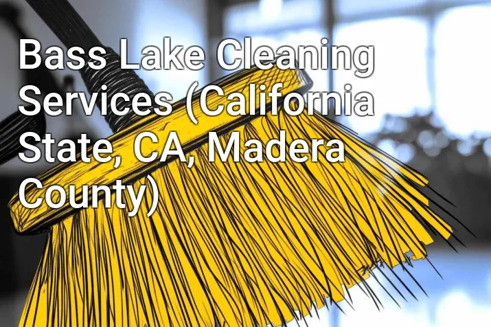 Bass Lake Cleaning Services (California State, CA, Madera County)