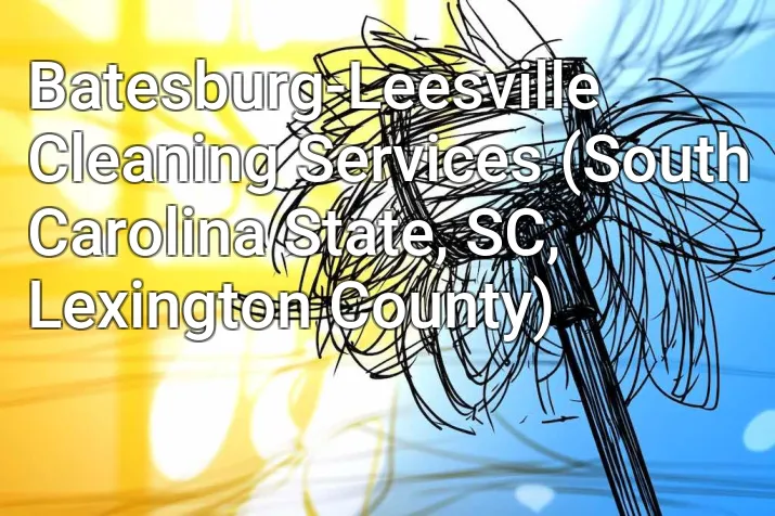 Batesburg-Leesville Cleaning Services (South Carolina State, SC, Lexington County)