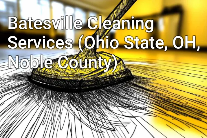 Batesville Cleaning Services (Ohio State, OH, Noble County)