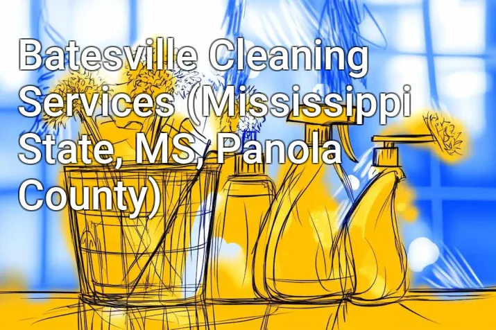 Batesville Cleaning Services (Mississippi State, MS, Panola County)